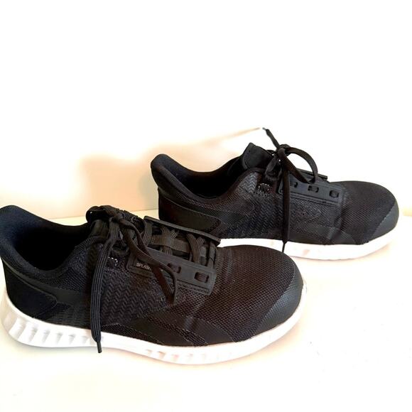 Reebok Sneakers Unisex Womens 7 Mens 5 Composite Toe Black Sublite Work Outdoors - Picture 9 of 11